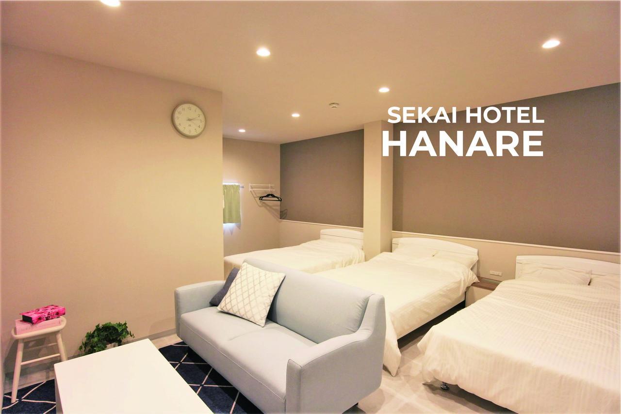 אוסקה Sekai Hotel Botan מראה חיצוני תמונה